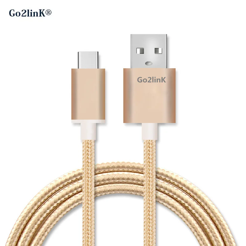 

Go2linK USB-C to USB 3.0 Braided Nylon Type A to Type C Cable for Macbook Google Pixel Xiaomi Mi5 Meizu Pro6 Huawei P9 LG G5