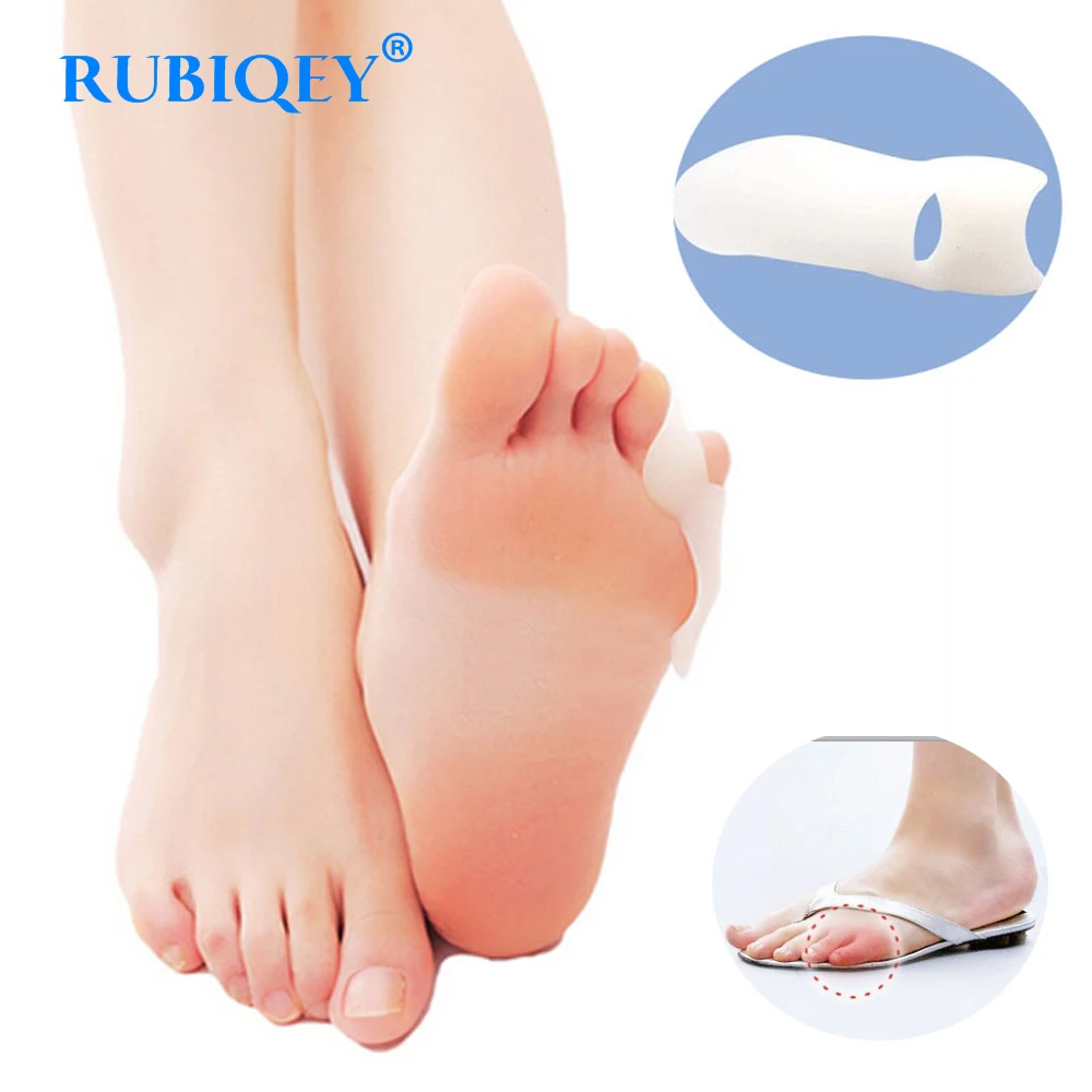 

1 Pair=2 Pcs Small Toe Thumb Valgus Correction Device Toe separator Hallux Valgus Corrector Feet Care