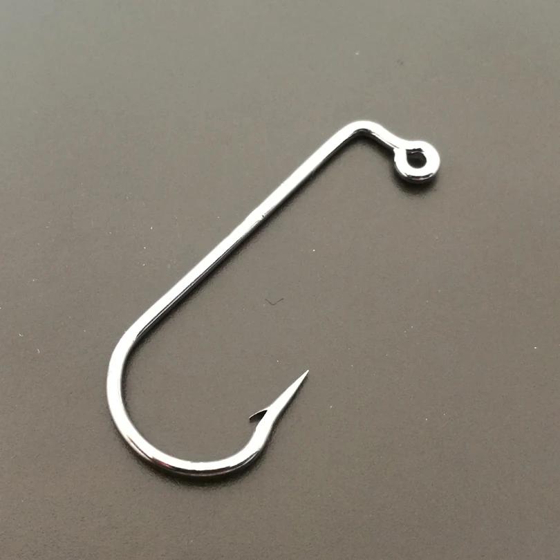 Gancho de Aço Ganchos de Água Pces Each Aberdeen Offset Gabarito Carbono Alto 90 Graus Haste Dobrado Salgada 2 1 - 0 3 50 Size10pcs 4 Esporte e Lazer