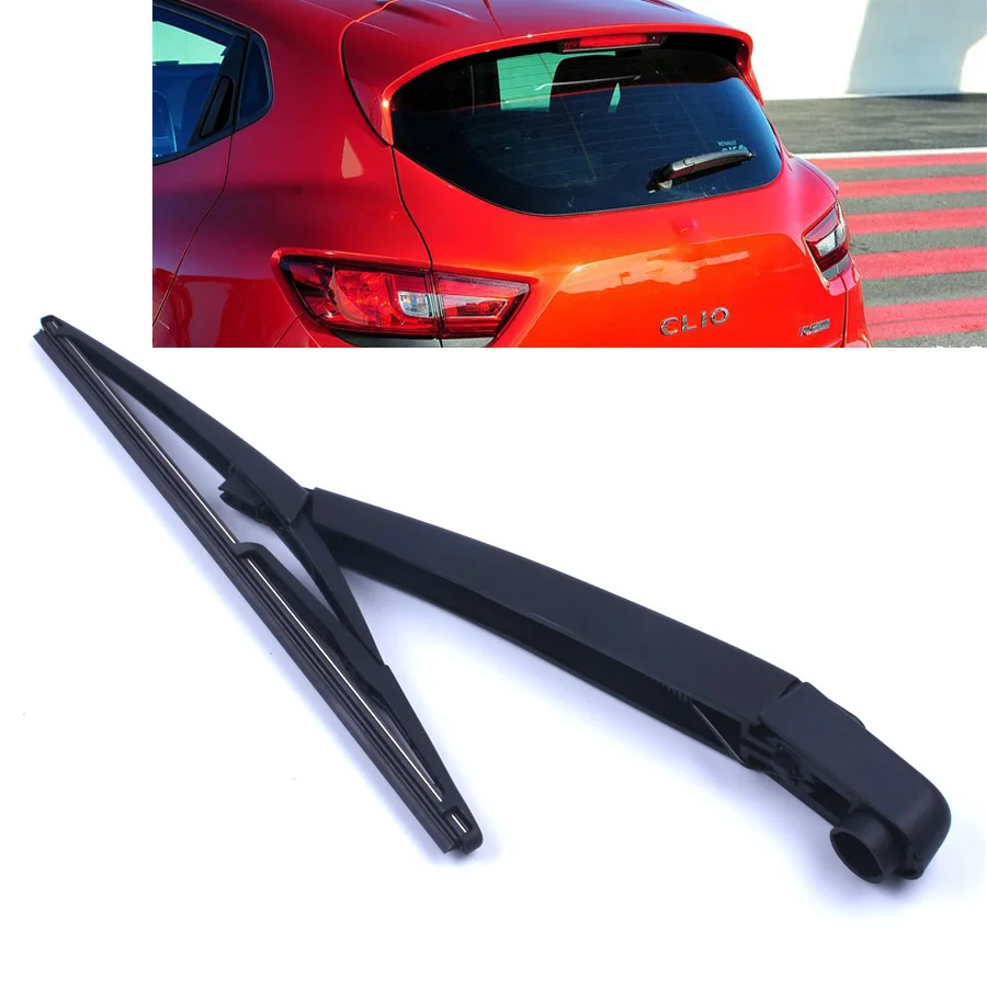 Rear Windshield Wiper Windscreen Arm Blade Kit For Renault Clio Mk2 1998 2005 Rear Wiper For