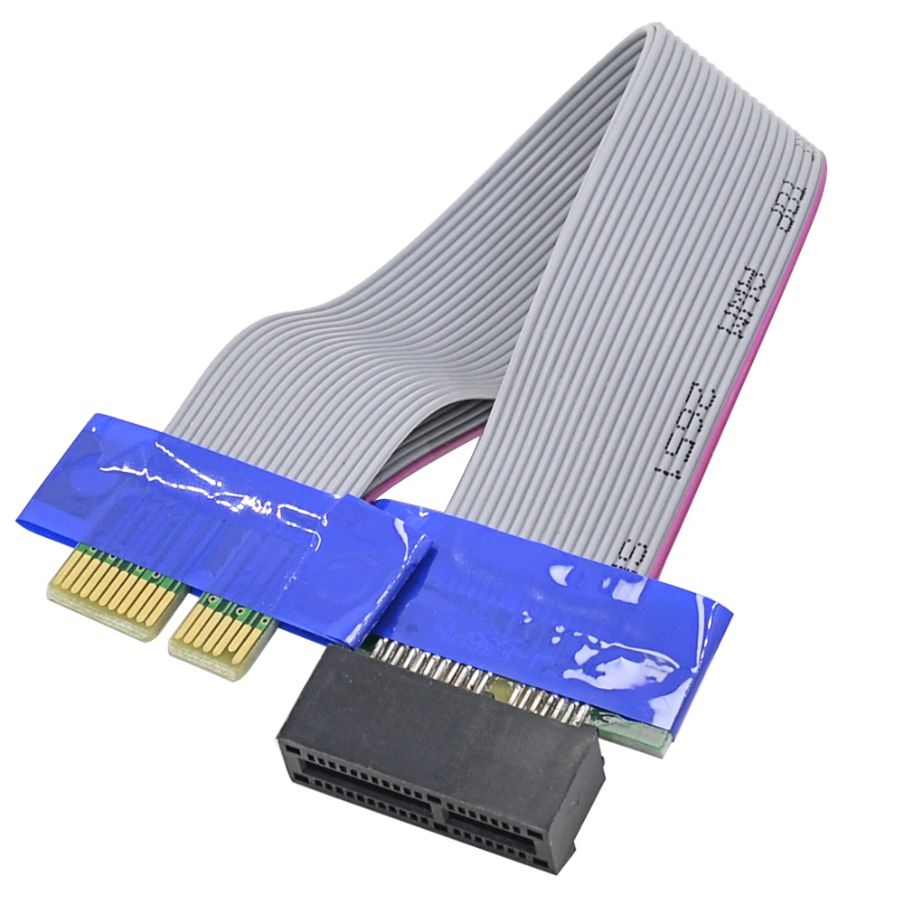 100pcs Wholesale pcie PCI E Express PCI E 1X Slot Riser Card Extender