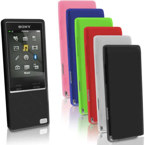 

NWZ-A15 Case for Sony MP3 Walkman NWZ A25 A17 A16 NWZ-A15 NWZ-A25 NWZ-A27 Rubber Gel Silicone Skin Case Cover Soft Cases