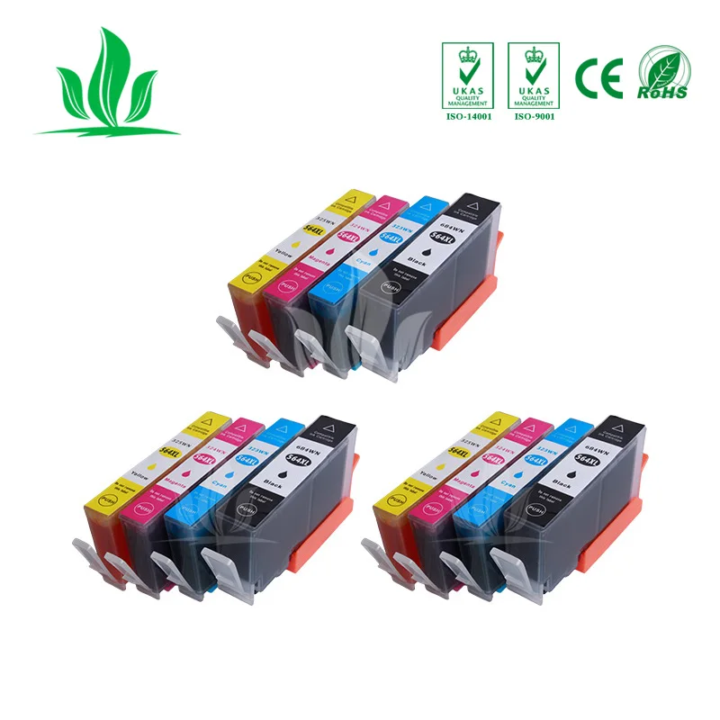 

12 Pcs 564XL Compatible Ink Cartridge For HP564 564XL HP564XL Photosmart 4620 5510 5511 5512 5514 Printer