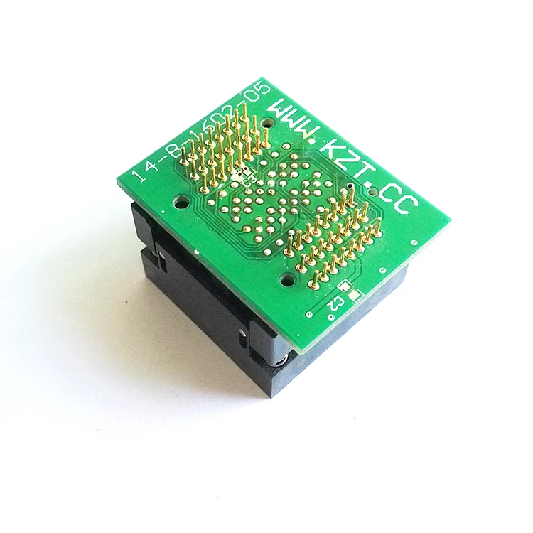 Flash адаптер программист lga52 к DIP48 IC Тесты розетка с доска ожог в гнездо открытый верх Структура lga52 Программирование гнездо