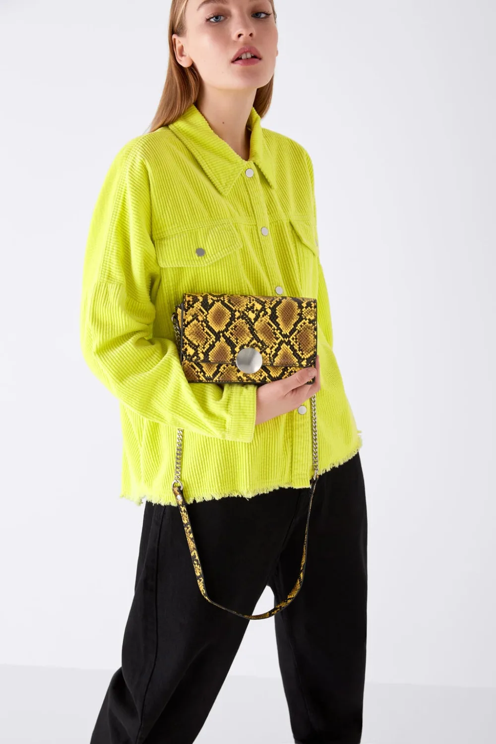 2019 New Designer Shoulder Bag for Women Fashion Animal Print Crossbody Bag Simple Small Handbags with Chain Messenger Bags