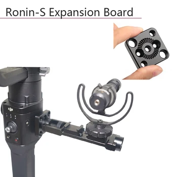 

Expansion Board Module Aluminum Alloy Adapter Mounting Plate External Holder Handheld Gimbal Accessories for DJI Ronin-S