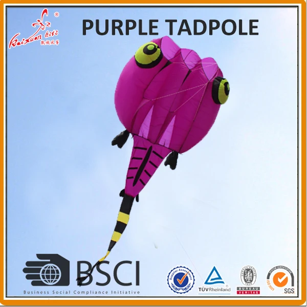 30 кв. м. головастический воздушный змей мягкий фотовспышка|tadpole kite|soft kiteshow kite |