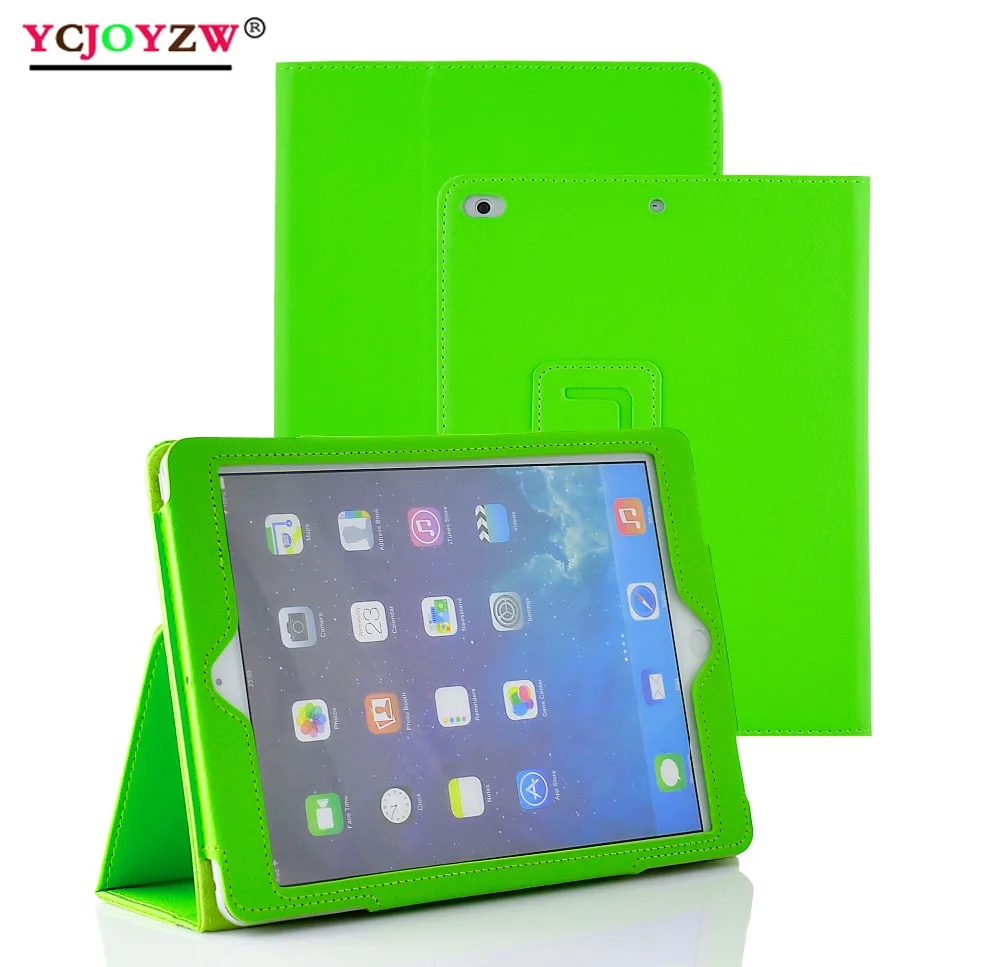 

Case for Apple iPad 9.7 New 2017 2018 for ipad Air/Air 2 ,PU leather Ultra Slim bracket Original 1: 1 Wake Smart Cover - EQHTX