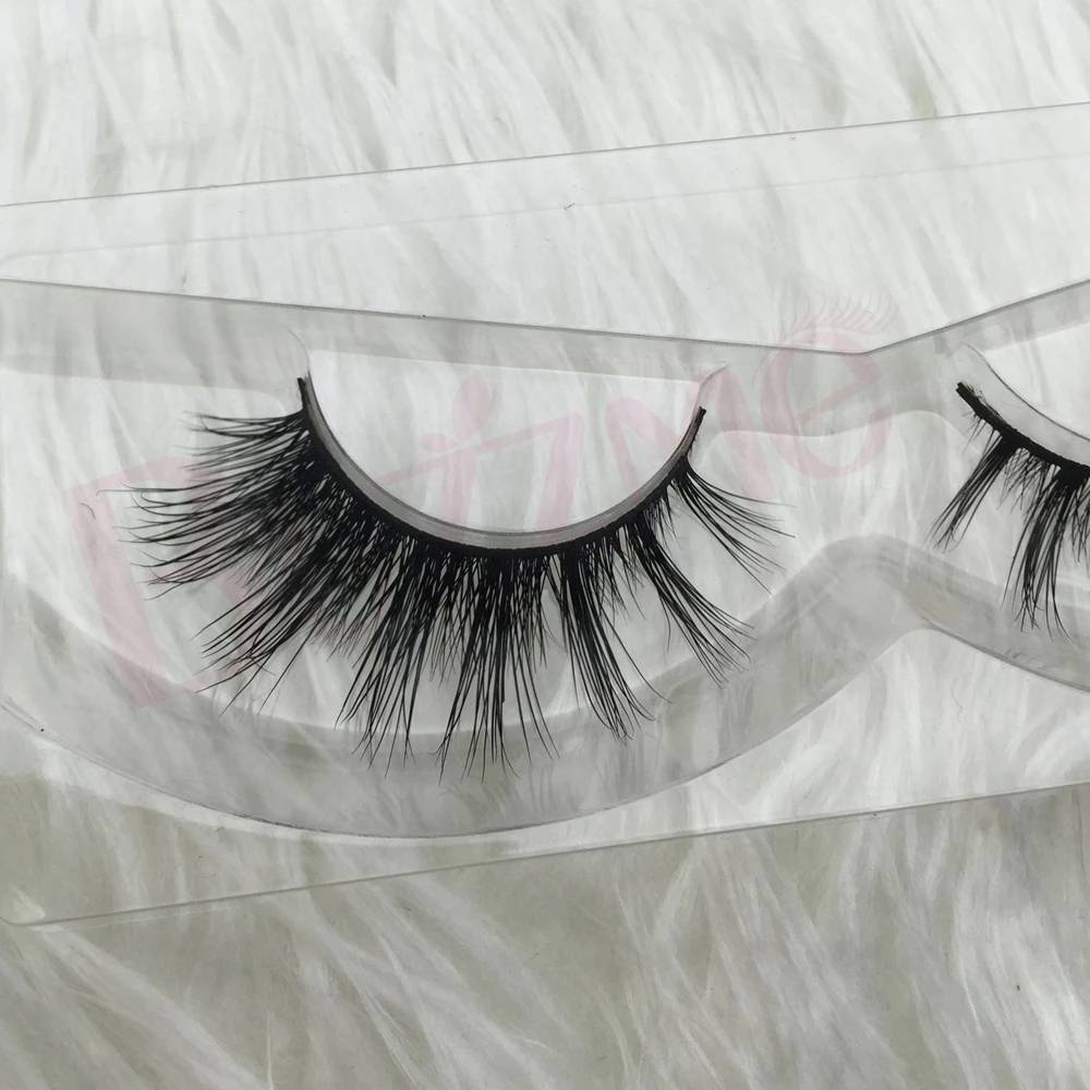 wholesale Free shipping 100 real siberian mink strip false eyelashes 3D mink faux lashes