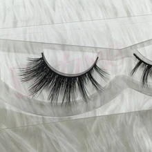 wholesale Free shipping 100 real siberian mink strip false eyelashes 3D mink faux lashes
