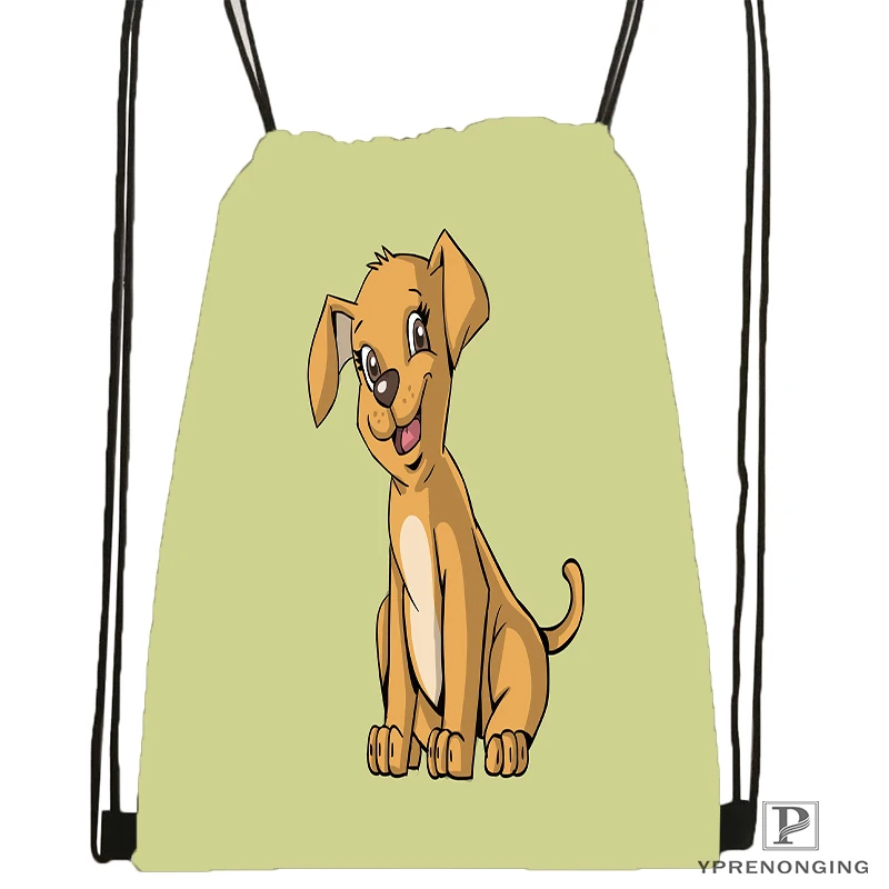 Custom Bathe Schnauzer Step Drawstring Backpack Bag Cute Daypack Kids Satchel Black Back 31x40cm 180531 03