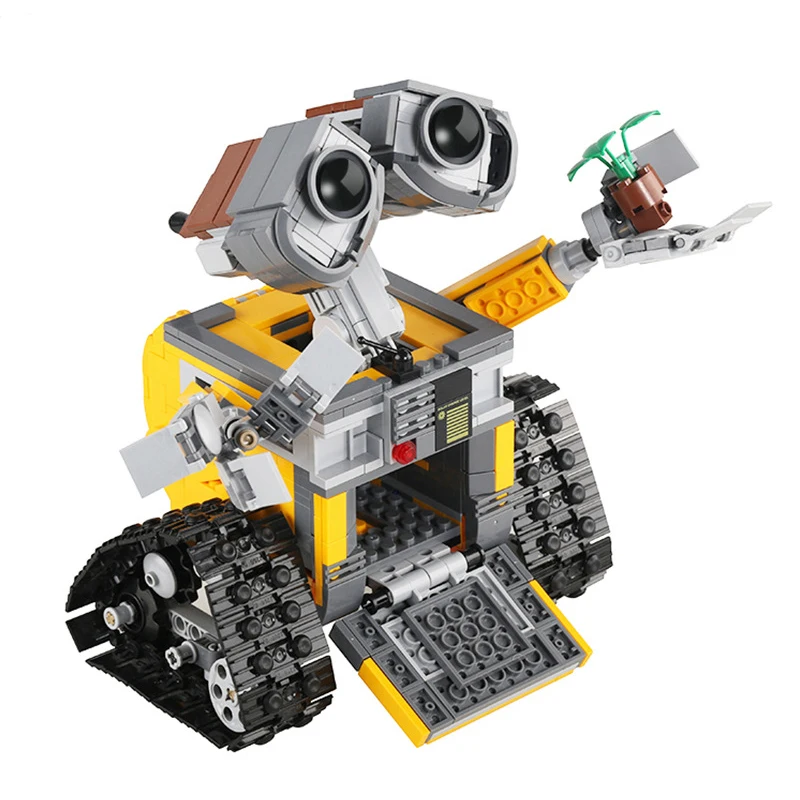 E строительные блоки РОБОТ 687 штук WALLmodel кирпичи игрушки для детей Legoings друг дети
