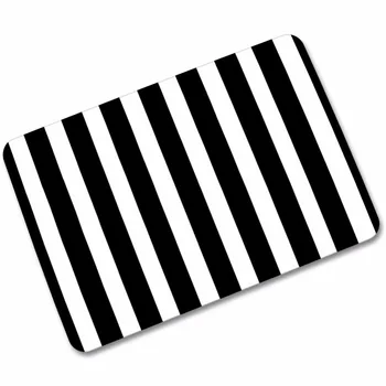 

Amellor Floor Carpets Mat Parlor Hallway Outdoor Floor Mats Rubber Back stripe designs Printed Rug Carpet 40x60cm