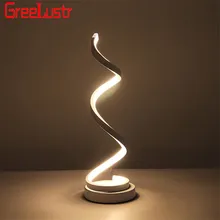 Современная простая настольная лампа в скандинавском стиле, креативные Индивидуальные Настольные лампы 110 В 220 В, акриловая прикроватная лампа для спальни, Abajur Para Quarto