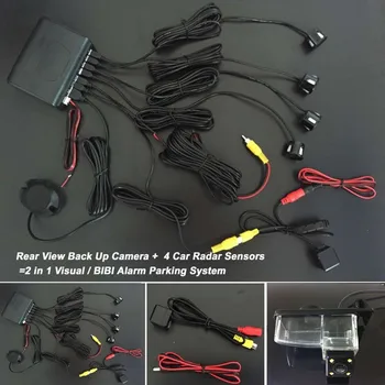 

Car Parking Radar Sensors + Rear View Camera = 2 in 1 Visual / BIBI Alarm Reverse System For Nissan Skyline / Infiniti G35 G37