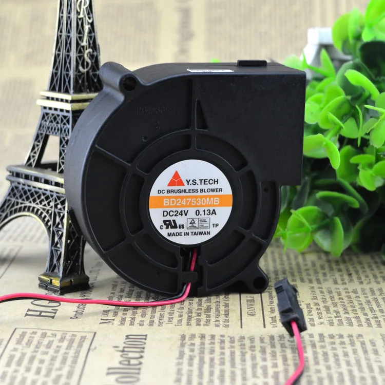 Вентилятор охлаждения Y.S.TECH 7 5 см turbo BD247530MB DC24V 0.13A|cooling fan|dc24v fanfan cooling |