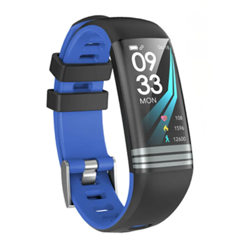 

Smart Bracelet Fitness Tracker Color Screen Bracelet Sports Band Heart Rate Monitor Watch Water Proof Oxygen Blood Pressure