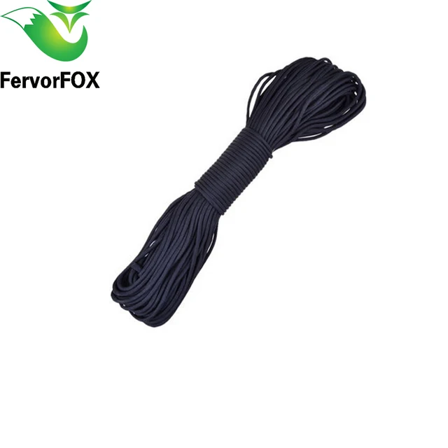 US $3.59 30m 3mm one stand Cores Paracord for Survival Parachute Cord Lanyard Camping Climbing Camping Rope 