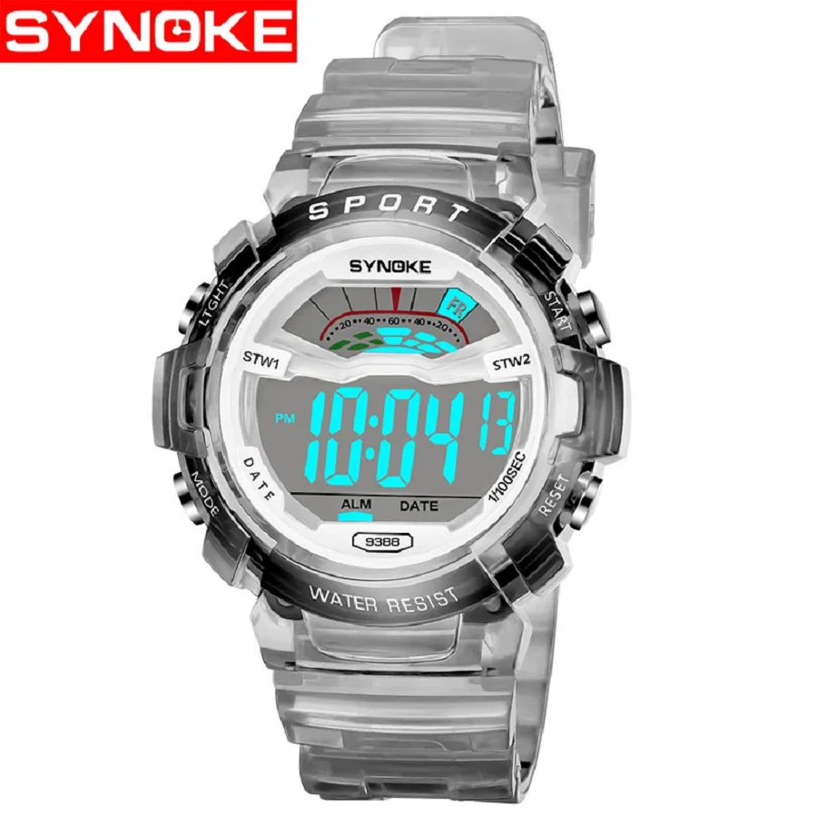 

New Kids Watch LED Digital Wrist Watches for Boy Girl saat Calendar 30M Water Resistant Alarm Children Stopwatch Gift 9388/9398