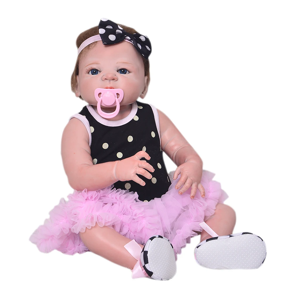 11-Inches-Mini-Vinyl-Reborn-Baby-Dolls-Toys-Reborn-Blonde ...