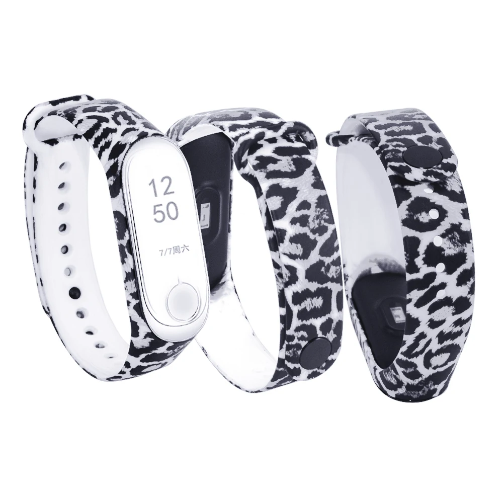 Outdoor Multicolor TPU Replacement Wristband Pedometer Strap For Xiaomi 3 Wrist Band Pedometer Band For Sport Running Fitness
