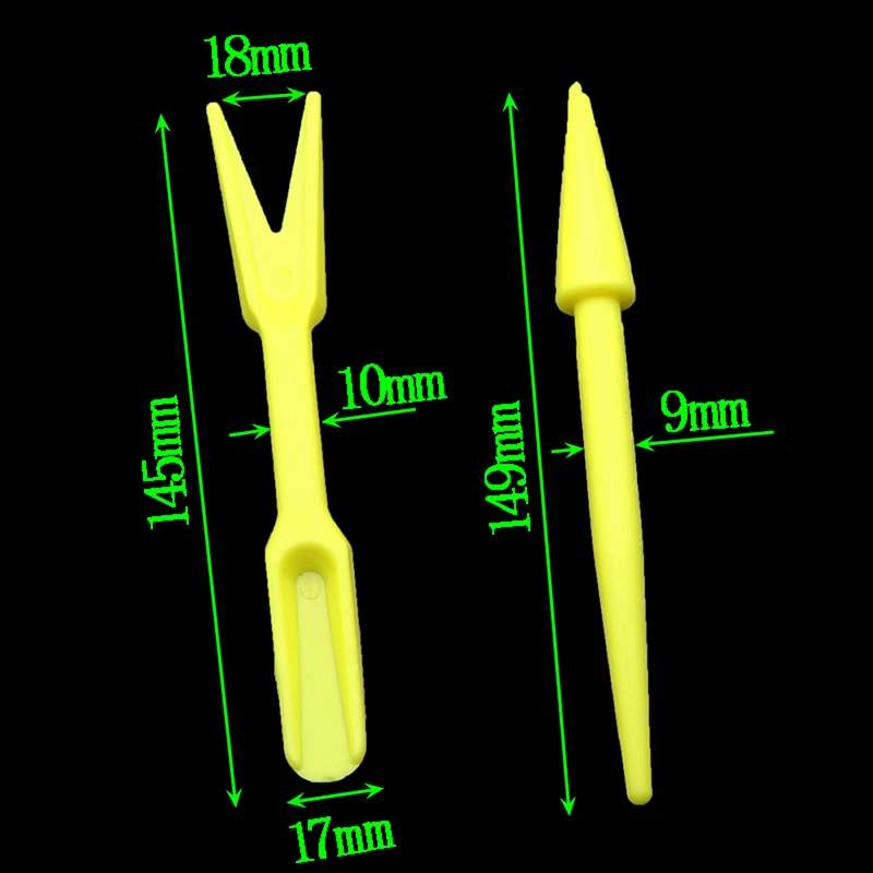 Garden Shovel & Depth Ruler Transplanting Seedlings Planting Seed Tools Potted Plants Fertilization Loose soil 2 Sets(4Pcs)