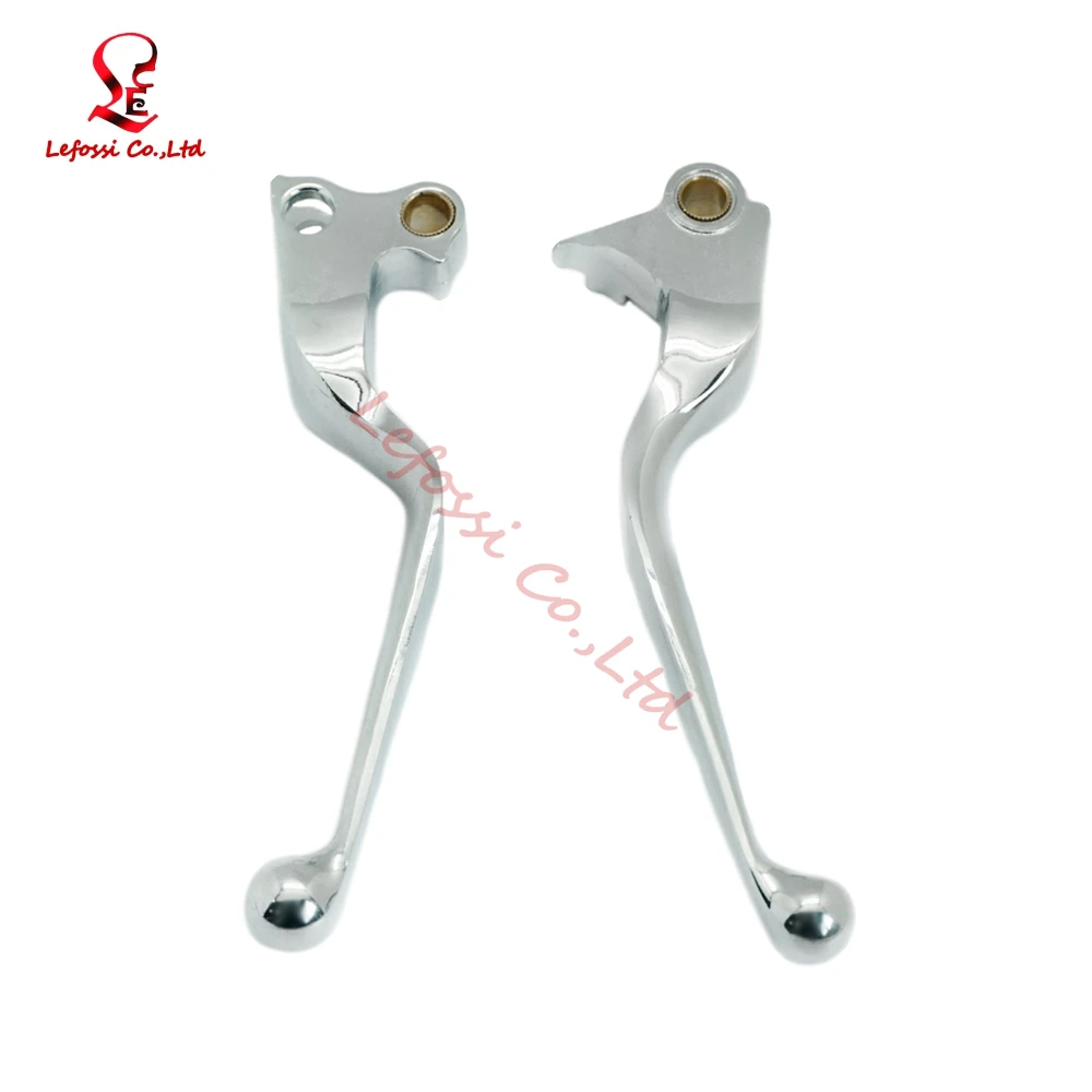 Polished Motorcycle Brake Clutch Levers Set For Harley Softail Heritage