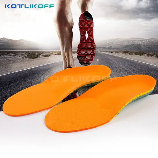 

KOTLIKOFF Free Size Unisex Orthotic Arch Support Shoe Pad Sport Running Gel Insoles Insert Cushion Non Slip Health Foot Care