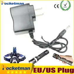 Высококачественные светодиодный фонарик 18650 Батарея Зарядное устройство светодиодные фары прямого заряда ЕС и США Plug Бесплатная доставка