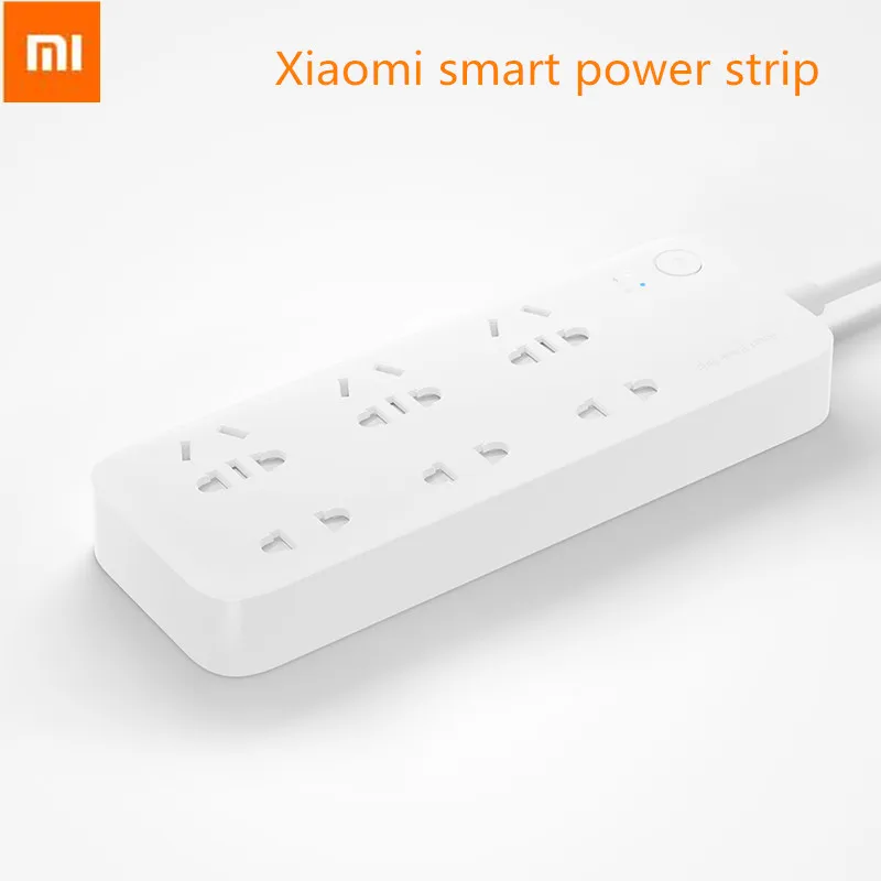 imágenes para Original xiaomi inteligente regleta de alimentación inteligente 6 puertos wifi inalámbrica de energía a distancia de encendido/off con aplicación de teléfono de control imágenes para Original xiaomi inteligente regleta de alimentación inteligente 6 puertos wifi inalámbrica de energía a distancia de encendido/off con aplicación de teléfono de control