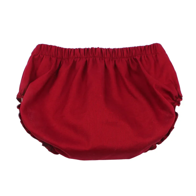 Baby Cotton Bloomers Solid Ruffle Leg Toddler Nappy Cover Sewing Pattern Baby Shorts Children Shower Gift (7)