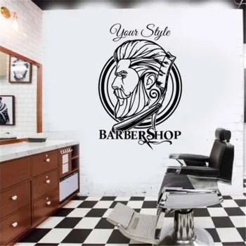 

New arrival Barber Shop Personalised Wall Art Sticker Decal Wall Art Mural