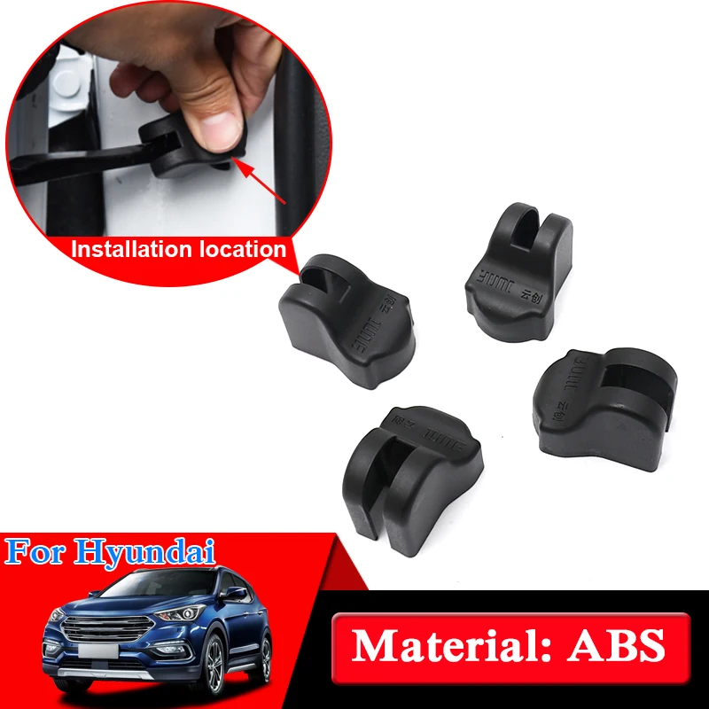 

Door Check Arm Protection Cover For Hyundai Kona IX35 IX45 Tucson Elantra Verna Car Door Lock Protective Covers Car Accessories