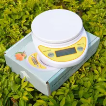 Цифровые электронные кухонные весы с двойным жк-дисплеем, 5 кг/1 г и 1 кг/0,1 г, точные весы для взвешивания пищевых продуктов, WH-B04