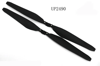 

Composite Carbon Fiber Eaglepower UP2490 Folding Propeller 24inch CW CCW Props w Adapter Clip f Plant UAV Drone 6215 Motor