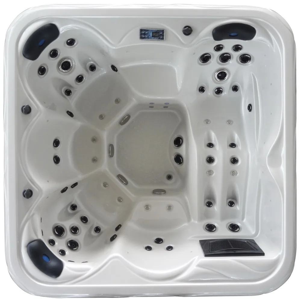 601 Leisure hydropool for 6 person with 1 lounger for familyBathtubs