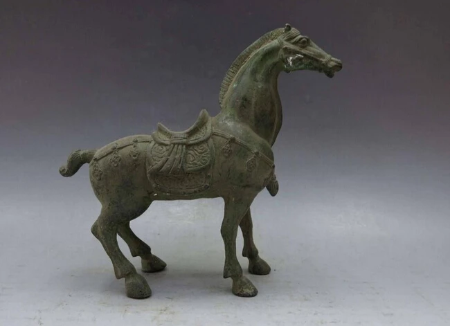 

wholesale factory China bronze copper carved Beautiful Horse Sculpture Statue