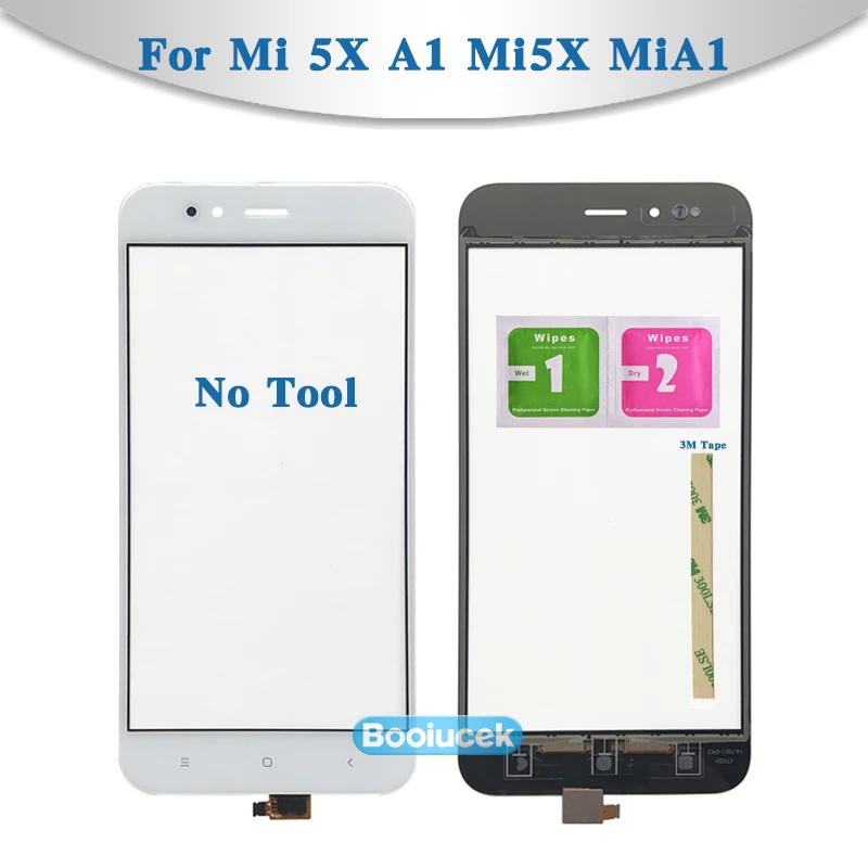 Запасной сенсорный экран 5 дюйма для Xiaomi Mi 5X A1 Mi5X MiA1 дигитайзер сенсор внешняя