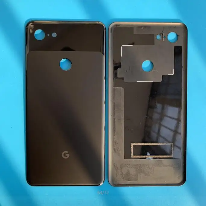 Для Google Pixel 3 XL оригинальное черное заднее стекло Замена для Google 3 XL задняя крышка батареи Замена корпуса+ лента