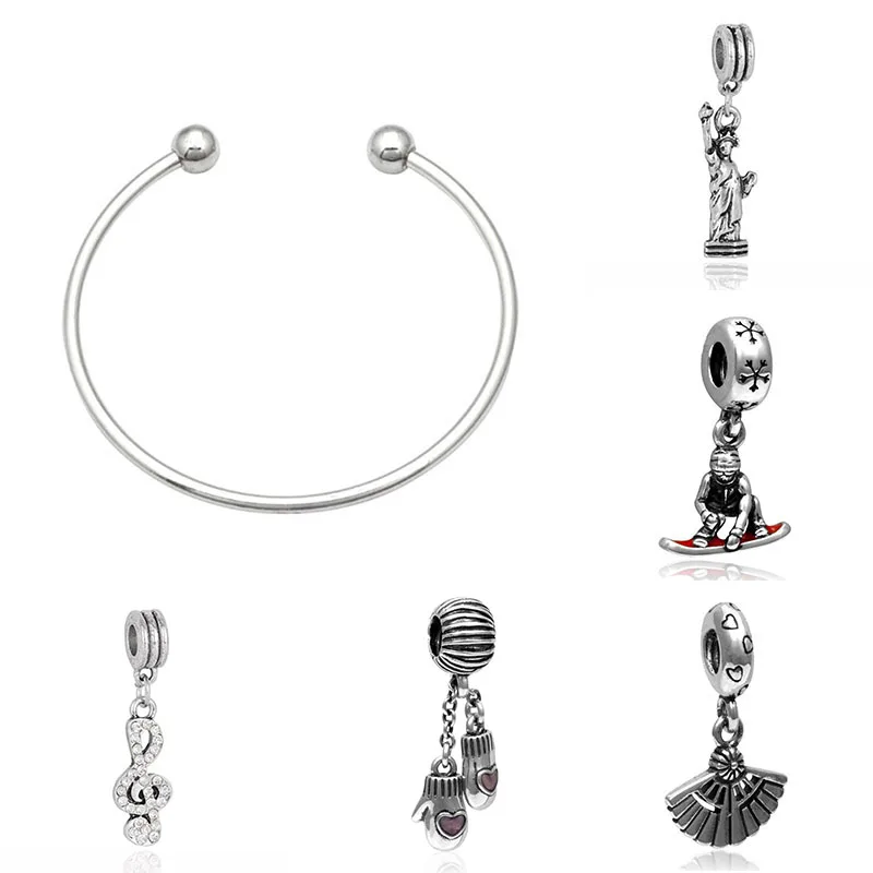 

Fit Pandora Charms Silver 925 Original Bracelet Jewelry Valentines Day Harajuku Bijoux Aretes De Mujer Modernos Beads Jewellery