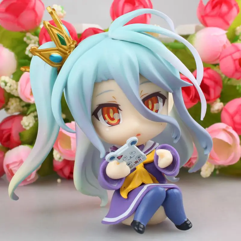 Аниме No Game No Life Nendoroid Sora 652& Shiro 653 ПВХ фигурка Коллекционная модель игрушки 10 см