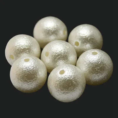 

50pcs/lot 4/6/8/10MM Round ABS Cheap Shape Imitation Wrinkled Pearls Beads Handmade DIY Bracelet Jewelry Accessories Making