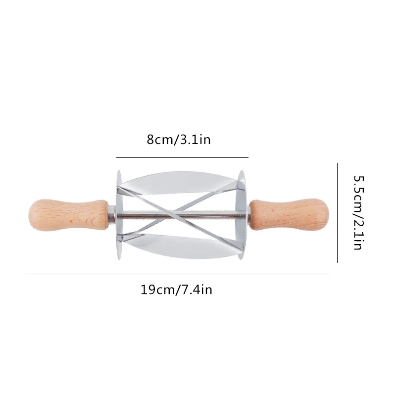 Delidge 1 шт. тестораскаточный резак нож круассан хлебопечка форма для печенья кондитерский резак кухонный DIY инструмент для украшения торта формы для выпечки