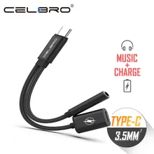 Aux аудио кабель Usb type C до 3,5 мм разъем для наушников кабель-адаптер Aux 3,5 конвертер для наушников для Xiao mi 8 mi 9 SE mi 9 Pro mi x 4