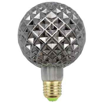

TIANFAN Vintage Light Bulbs Led Filament Edison Light Bulbs G95 4W Smoke Glass 220V/240V E27 Crystal Decorative Light Bulbs