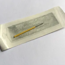 Fresshipping 50 шт. 5-Spong Merlin игла для татуировки с 50 шт. наконечник для перманентного макияжа