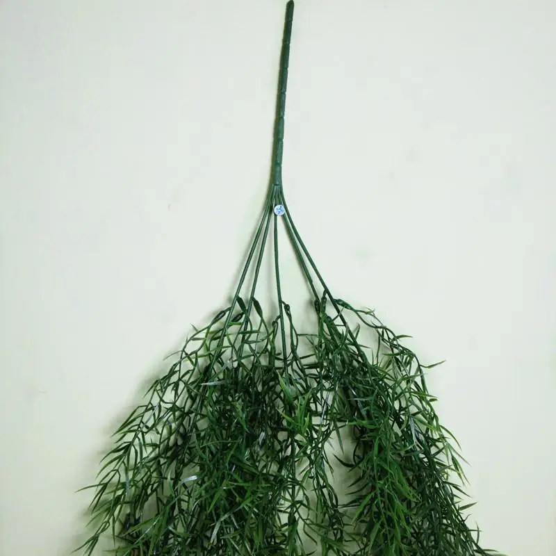 Настенные короткие seagrass украшения интерьера гостиной декоративный цветок, лоза зеленые Ротанговые растения