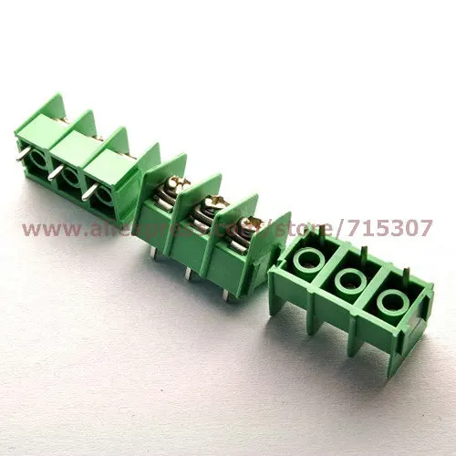 

PHISCALE 5pcs PCB Terminal Blocks 7.62mm 8pin 300V 20A