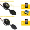 Motorcycle Car Waterproof USB Charger Port Socket 12V Adapter W/LED Indicator Single/Dual Usb Charger 12v to 5v Usb Auto Charger ► Photo 1/6