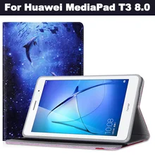Fashion Case for Huawei Mediapad T3 8.0 KOB-W09 KOB-L09 Tablet PC for Huawei Mediapad T3 Case Cover